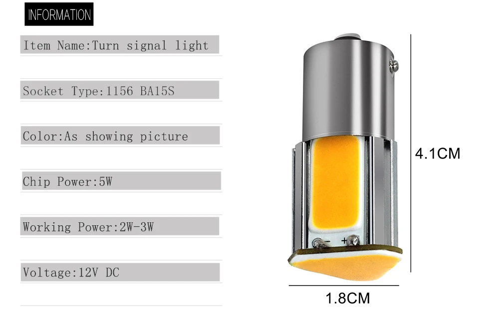 1 шт. p21w bay15d ba15s P21/5 Вт 1156 1157 led COB 12 В Авто стоп-сигнал Белый Красный Автомобильные светодиодные лампы Задний сигнал поворота лампа для парковки 12 В