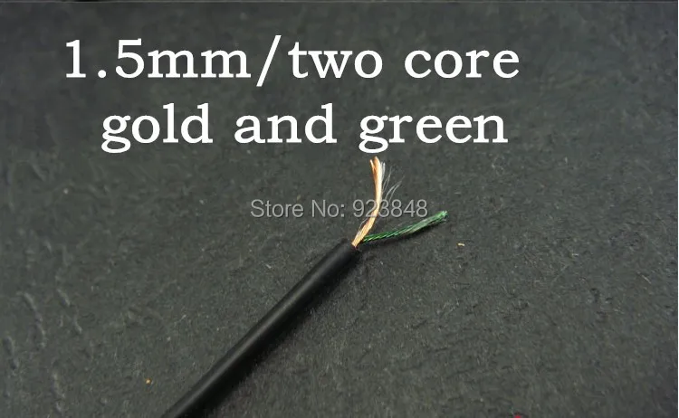 TPE стерео оптовый Кабель сигнальной линии черный/красный 10 метров | Электроника