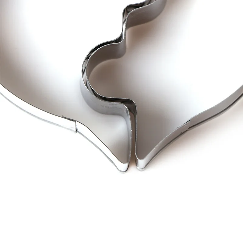 Абрикосового цвета любви головоломки для нарезки печенья в виде 3D