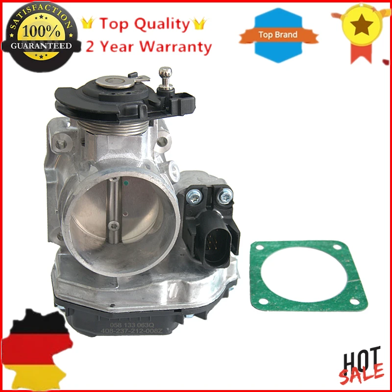 Корпус дроссельной заслонки AP01 + прокладка для AUDI A4 B5 8D A6 4B C5 1 8 T BJ VW Passat 058133063M 058 133