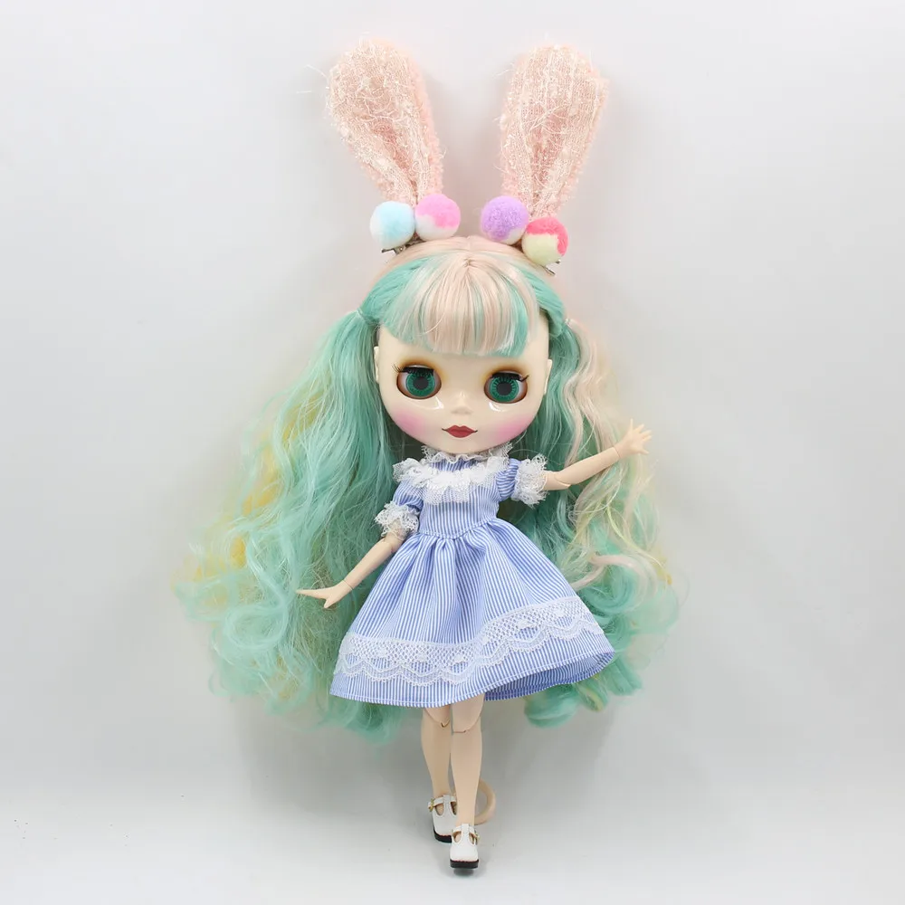 DBS 1/6 bjd blyth кукла головной убор Бобби булавка кроличьи Медведь Уши медведя для