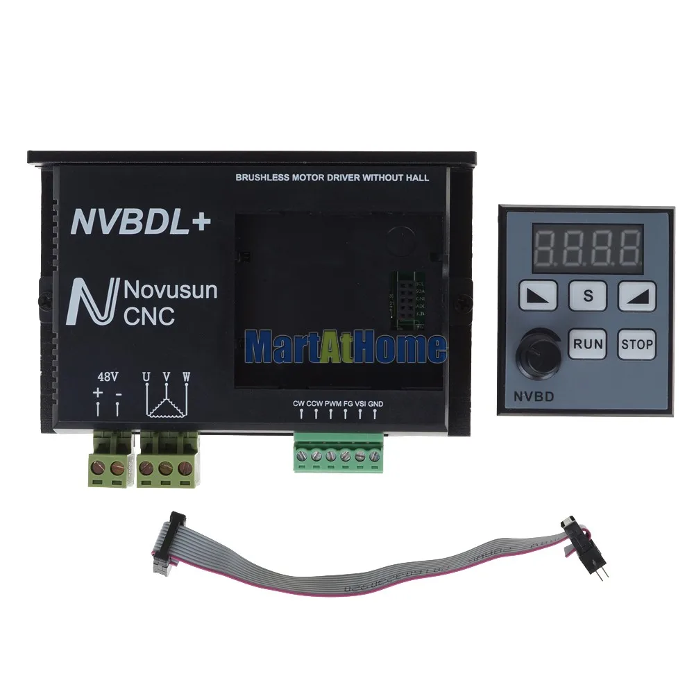 400 Вт 24-60 в DC CNC бесщеточный электродвигатель вращения шпинделя комплект драйвера без зала с панелью управления и креплением# SM760@ SD