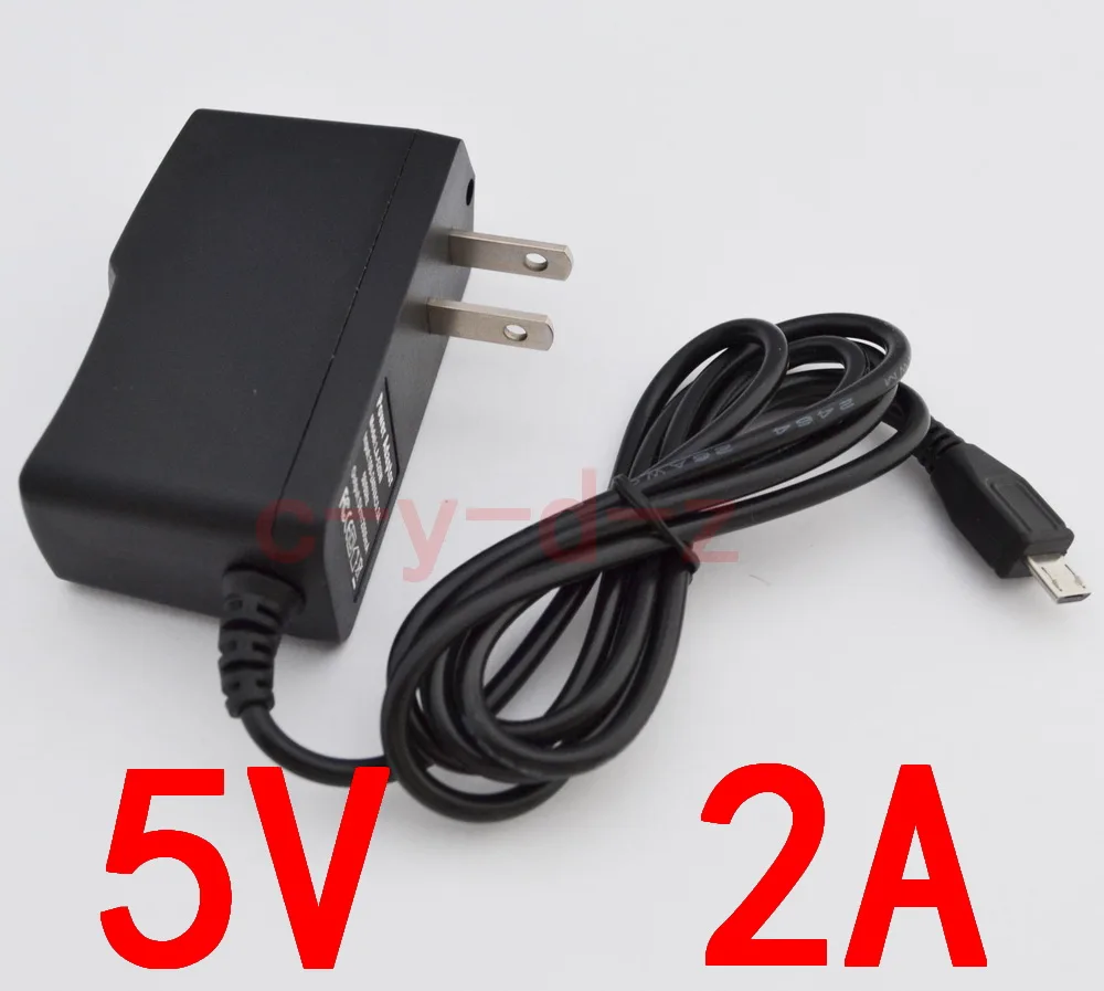 1 шт. высокое качество 5 В 2A V8 штепсельная вилка США Micro USB зарядное устройство