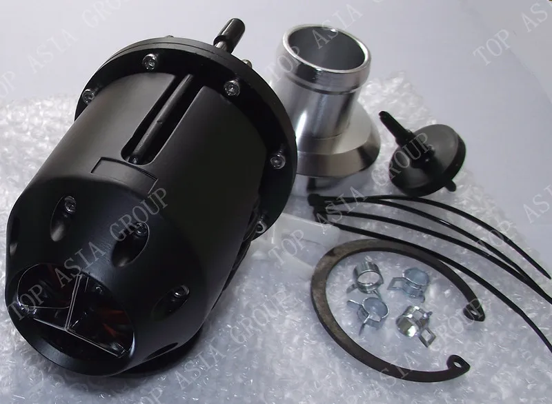 Универсальный черный SQV SSQV 2 Bov турбо выдувной клапан с адаптером фланец|bov valve|bov
