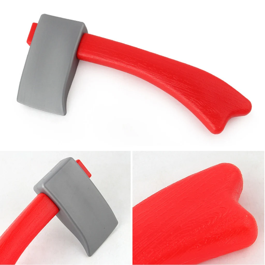 5pcs Children Firefighter Fireman Cosplay Toys Kit Helmet Fire Extinguisher Intercom Axe Wrench Best Gifts For Kids
