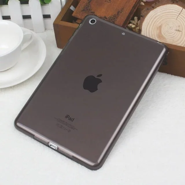 QUWIND прозрачный кристально мягкий чехол из ТПУ для iPad 2 3 4 Pro 10 5|Чехлы планшетов и