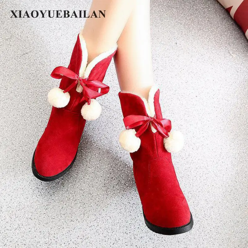 Новинка 2017 года зимние ботинки с низким голенищем женские замшевые теплые