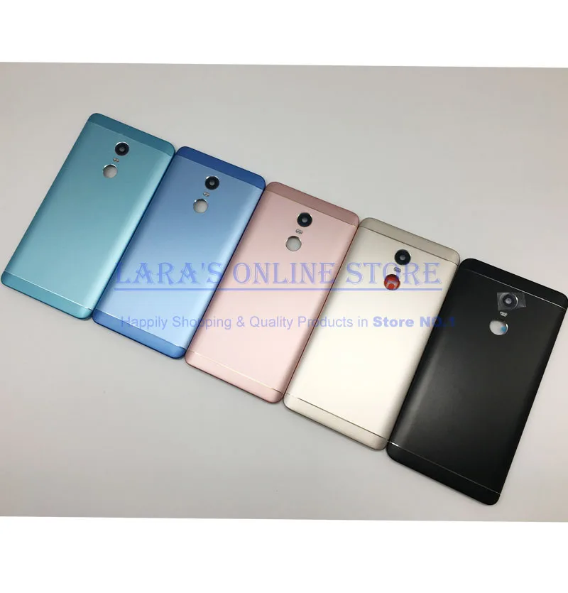 Оригинальный металлический задний корпус чехол для Xiaomi Redmi Note 4X крышка батареи с