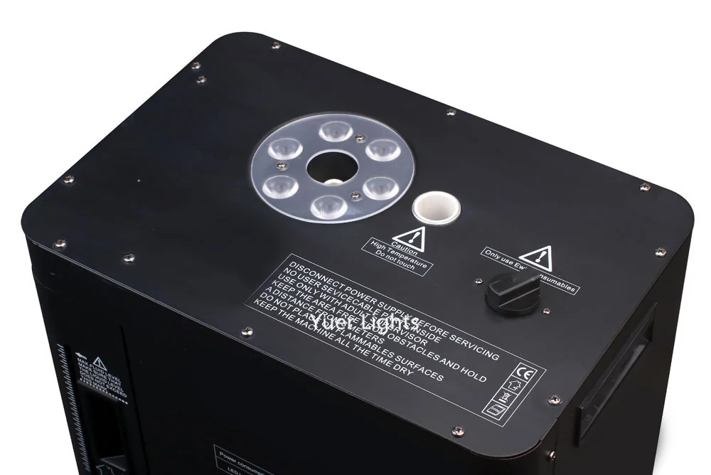 Flightcase Pack 2300W Spark Fog Machine 8X6W RGBA 4IN1 LED Stage Cold Fountain DJ Disco Light Party | Лампы и освещение
