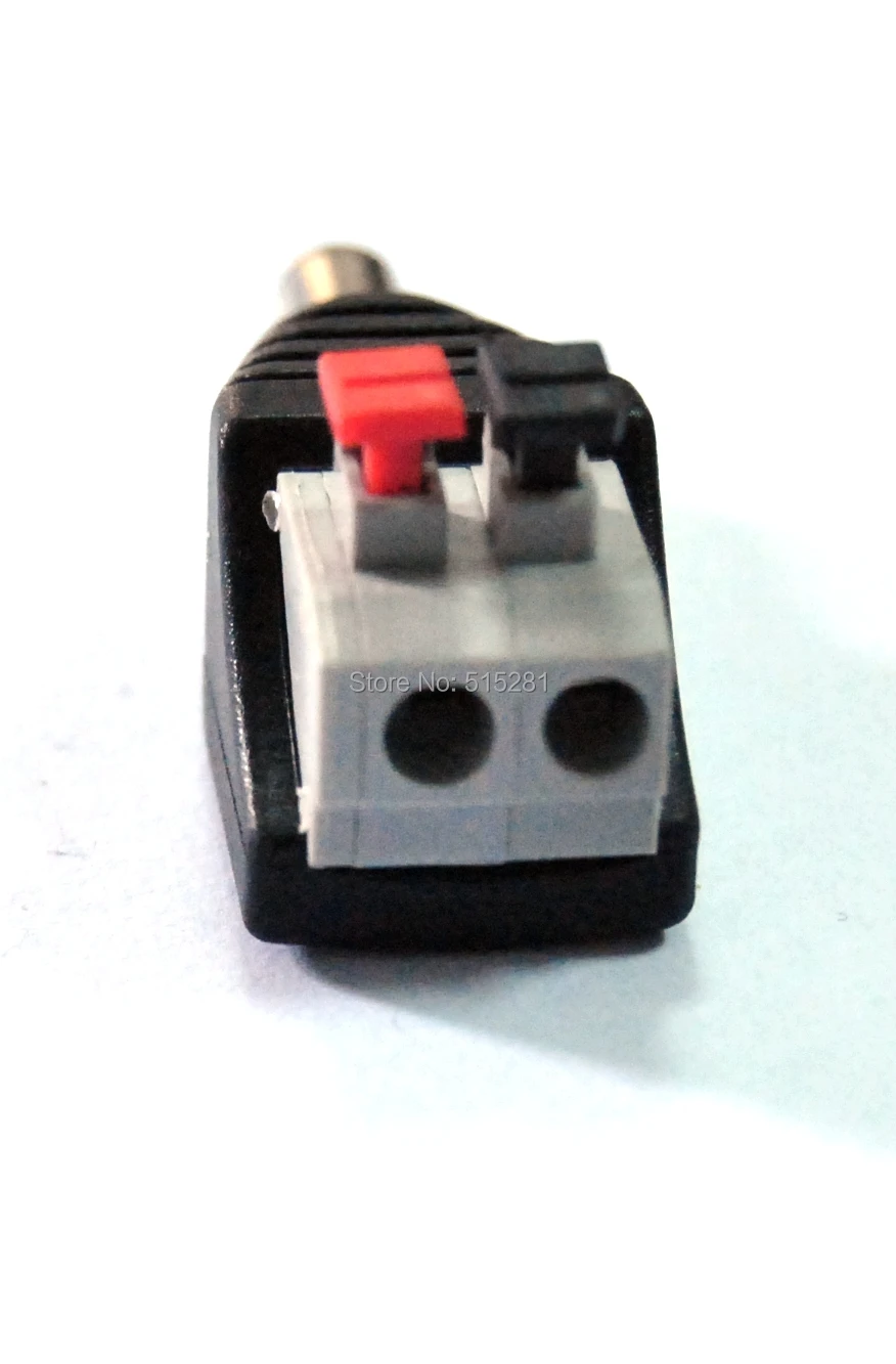 2 контактный Одноцветный разъем для светодиодной ленты с портом постоянного тока