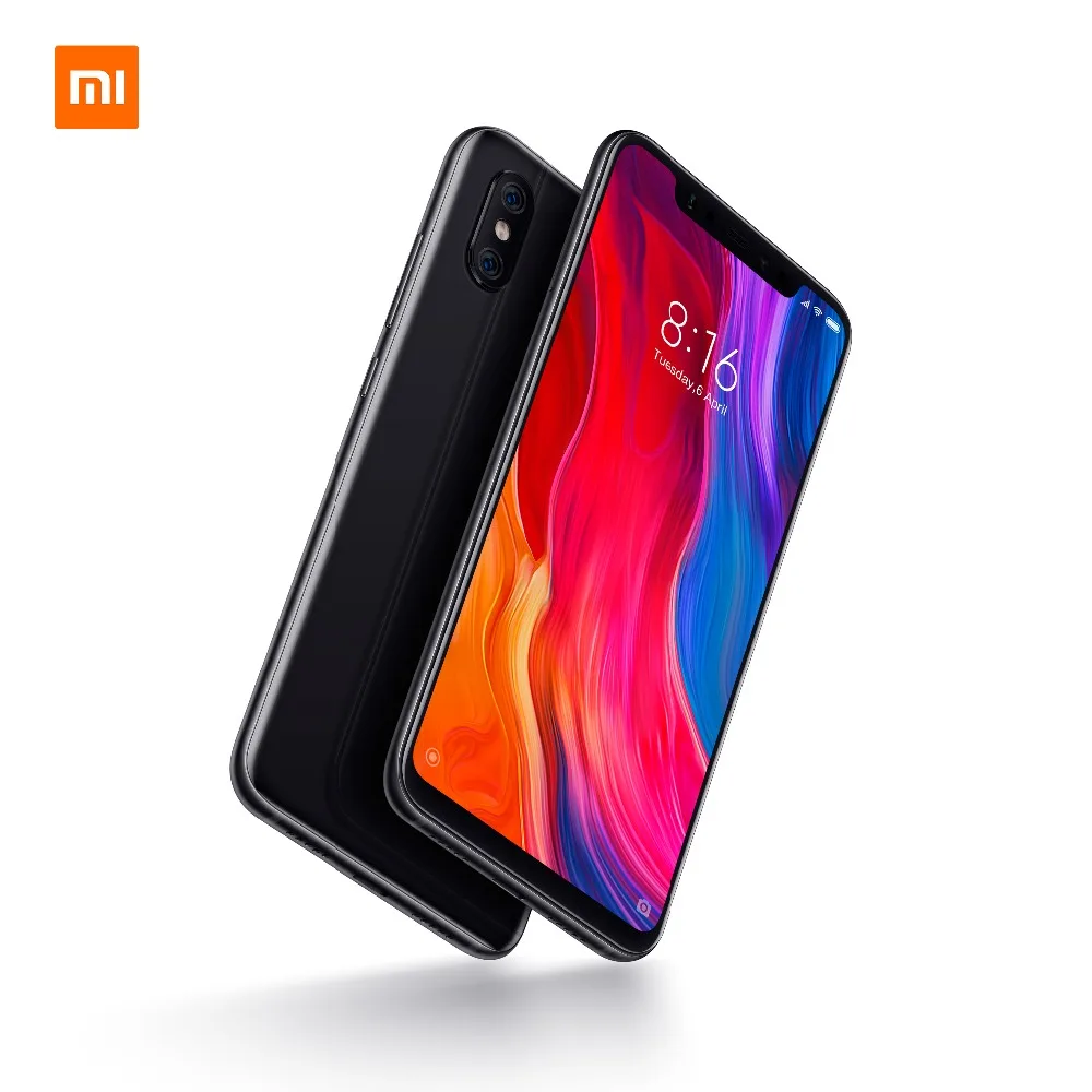 Глобальная версия Xiaomi mi 8 6GB 64G мобильный телефон Snapdragon 845 Восьмиядерный 6 21 &quot12 МП