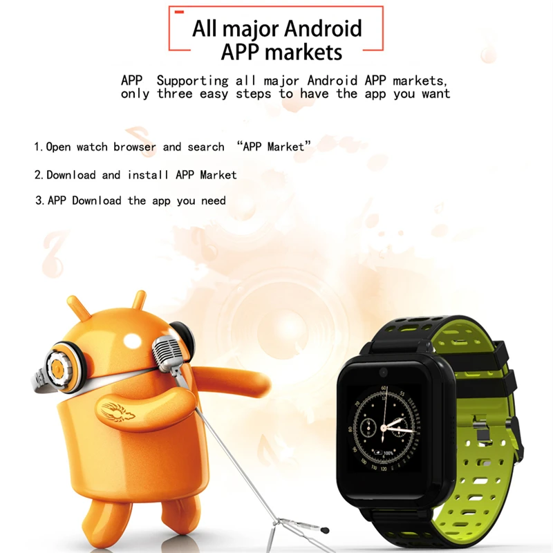 Gps smart watch M1 поддерживает сети 4G FDD с WI FI сердечного ритма приборы для измерения