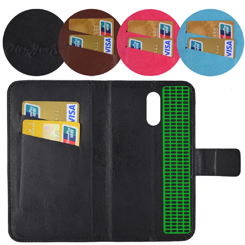 Чехол-книжка TienJueShi защитный кожаный чехол-кошелек Etui для BLU Studio View XL S790Q 5 7 дюйма |