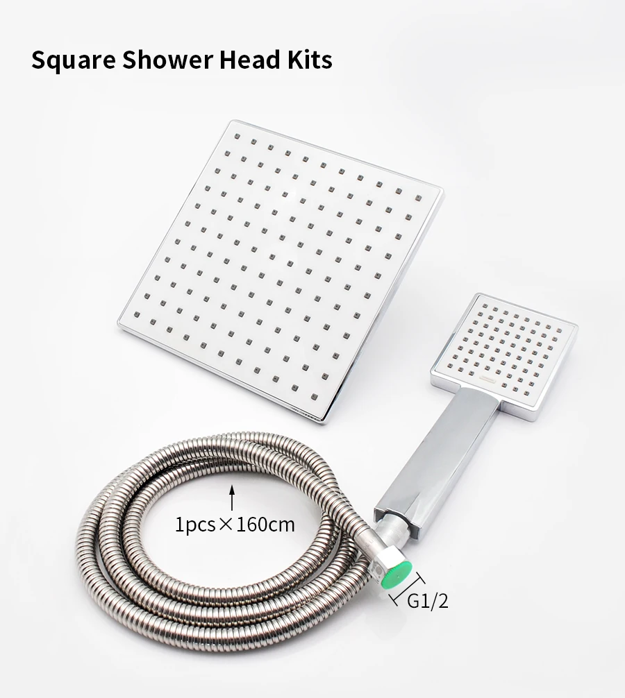 1 шт. верхняя душевая головка 360 ° градусов G1/2 разъем вращения верхний разбрызгиватель для душа ABS пластик хром отделка экономии воды ванная комната
