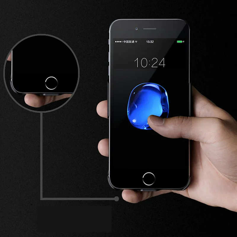 Новые 10000 мАч батарея зарядное устройство случае для iPhone 7 Plus 6 6S 8 плюс запасные