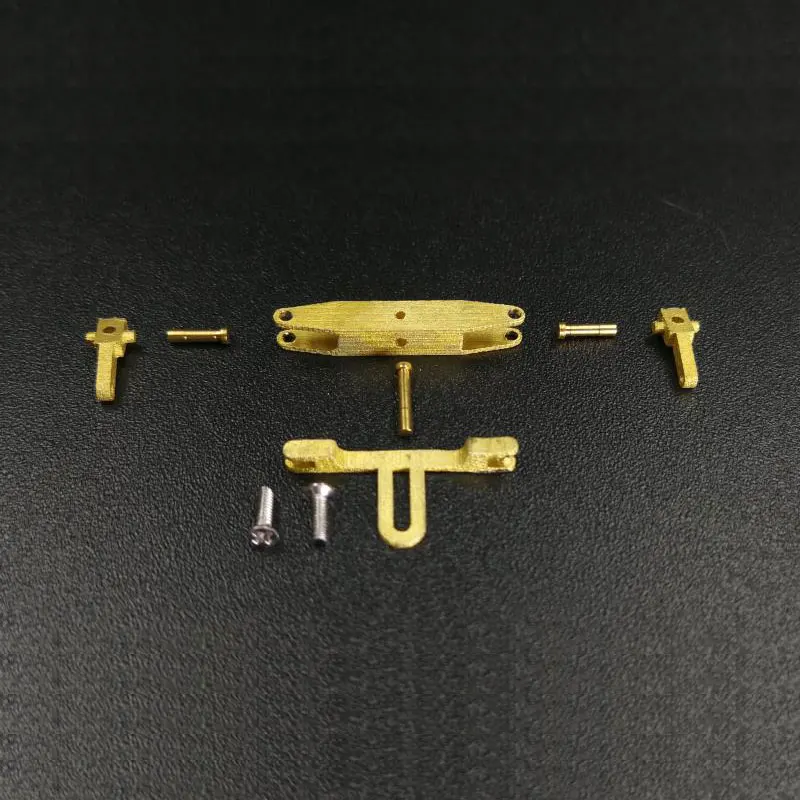 DasMikro Das87 Das87A02 HO Масштаб 1/87 2WD шасси грузовика DIY стандартная версия комплект с 3D печатным корпусом и двигателем