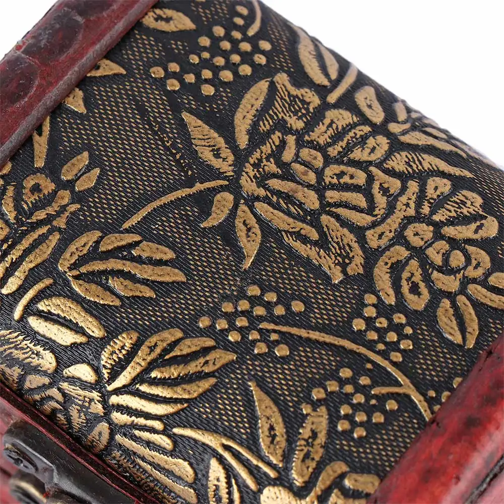 Ретро коробка для хранения ювелирных изделий жемчужное ожерелье браслет кольцо