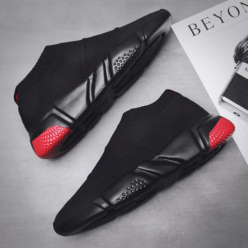 Летние вразлёт плетение обувь Для мужчин s кроссовки Spring2019 передовые Мужская