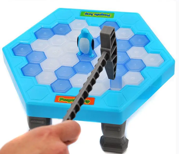 Большой Пингвин ловушка активирует оборудование для вечеринки вывеска indoor Board игра льда ломается стол развлекательные игрушки для детей подарок на день рождения игрушка