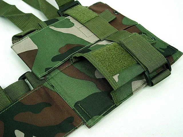 Тактическая Сумка Molle Double M4 5,56 мм Mag, подсумок для страйкбола, пейнтбола