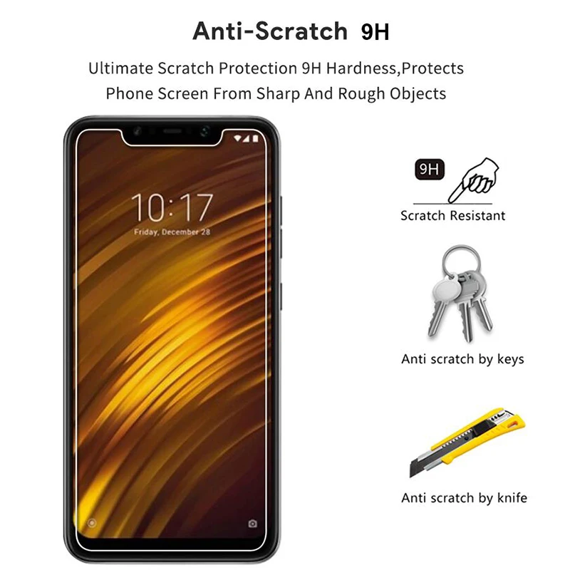 Закаленное защитное стекло Felkin 9D для Xiaomi Redmi Note 8 7 Pro Pocophone F1, Защита экрана для Xiaomi Pocophone F1 Mi9 9 SE
