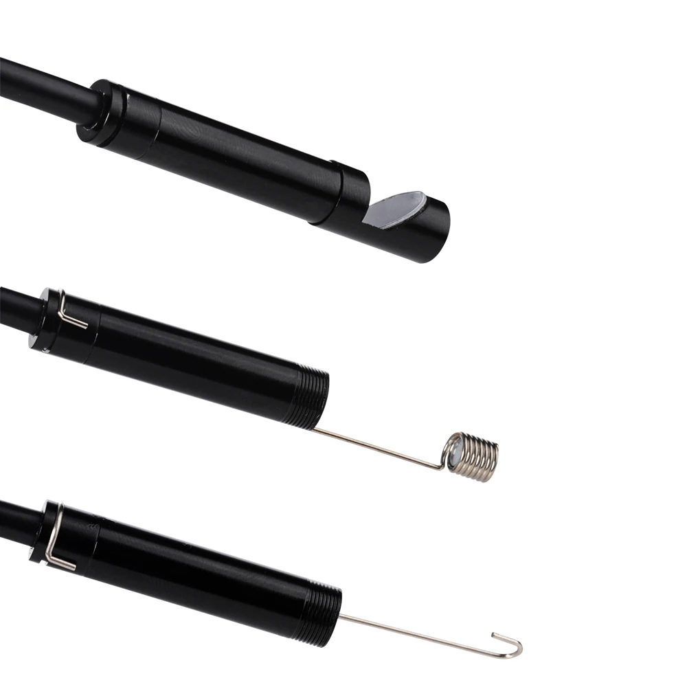Wedscope 7 мм 1 м USB эндоскопа инспекционной Камера подводный endoscopio Tube Змея 6LED для