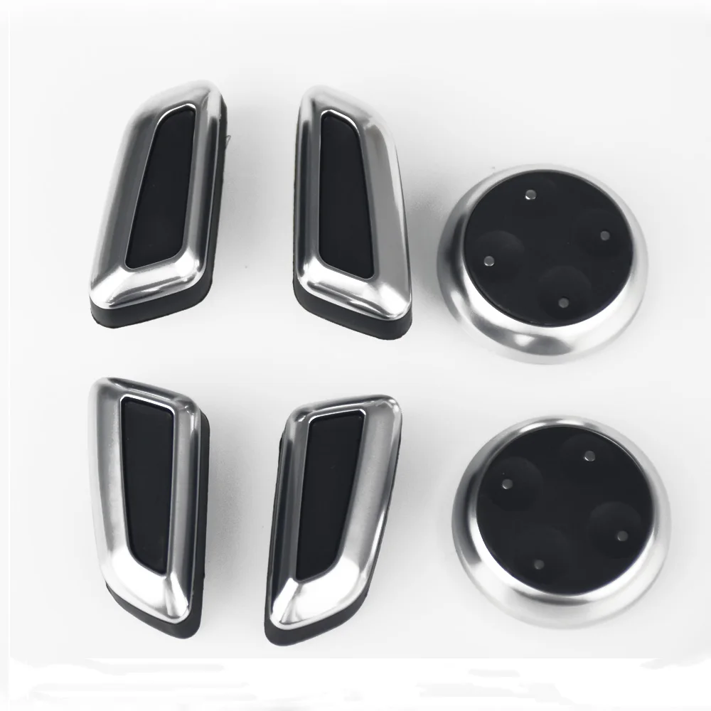 

6pcs Seat Adjustable Knob Button Switch for Audi A3 A4 A5 A6 Q3 Q5 2009 2010 2011 2012 2013 2014 2015