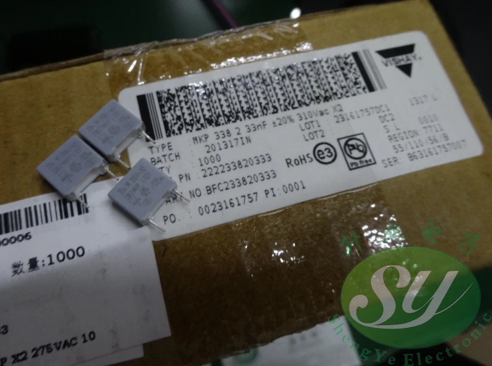2019 горячая распродажа 20 штук/50 шт VISHAY MKP338 Новый 0 033 мкФ/310vAC 33nf 333 пленочный