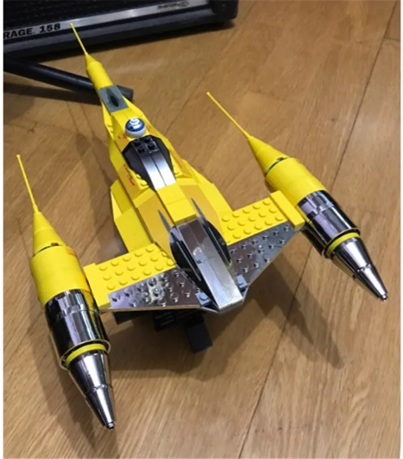 Звезда серии войны Rogue One USC Набу Стиль истребитель набор совместим lepins Building Block