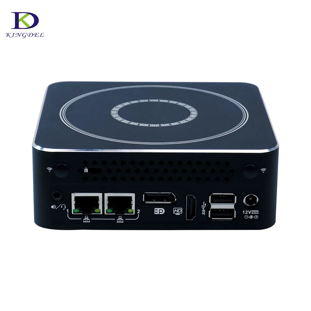 Мини ПК Inte Core i7 7500U DDR4 Intel HD график 620 Windows 10 Kaby Lake настольный мини компьютер HTPC DP + HDMI