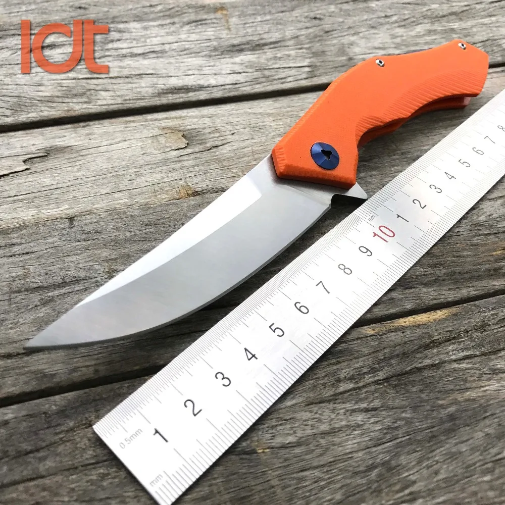 Складной нож LDT Bear Blue Moon D2 Blade G10 с ручкой тактические ножи для кемпинга охоты