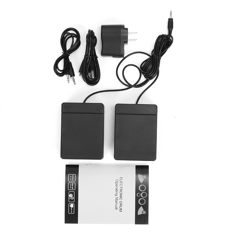 Портативный Силиконовый 6 подушечек USB рулонный барабан электронный барабан с педалями для ног барабанные палочки