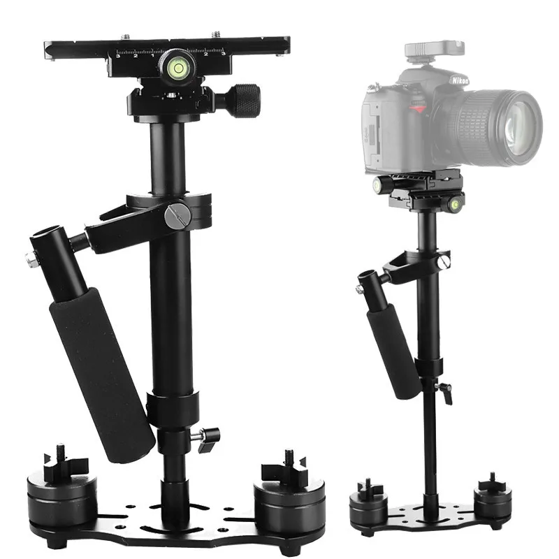 Photo S40+ 0.4M 40CM Aluminum Alloy Handheld Steadycam Stabilizer for Steadicam for Canon Nikon Photography DSLR Video Camera