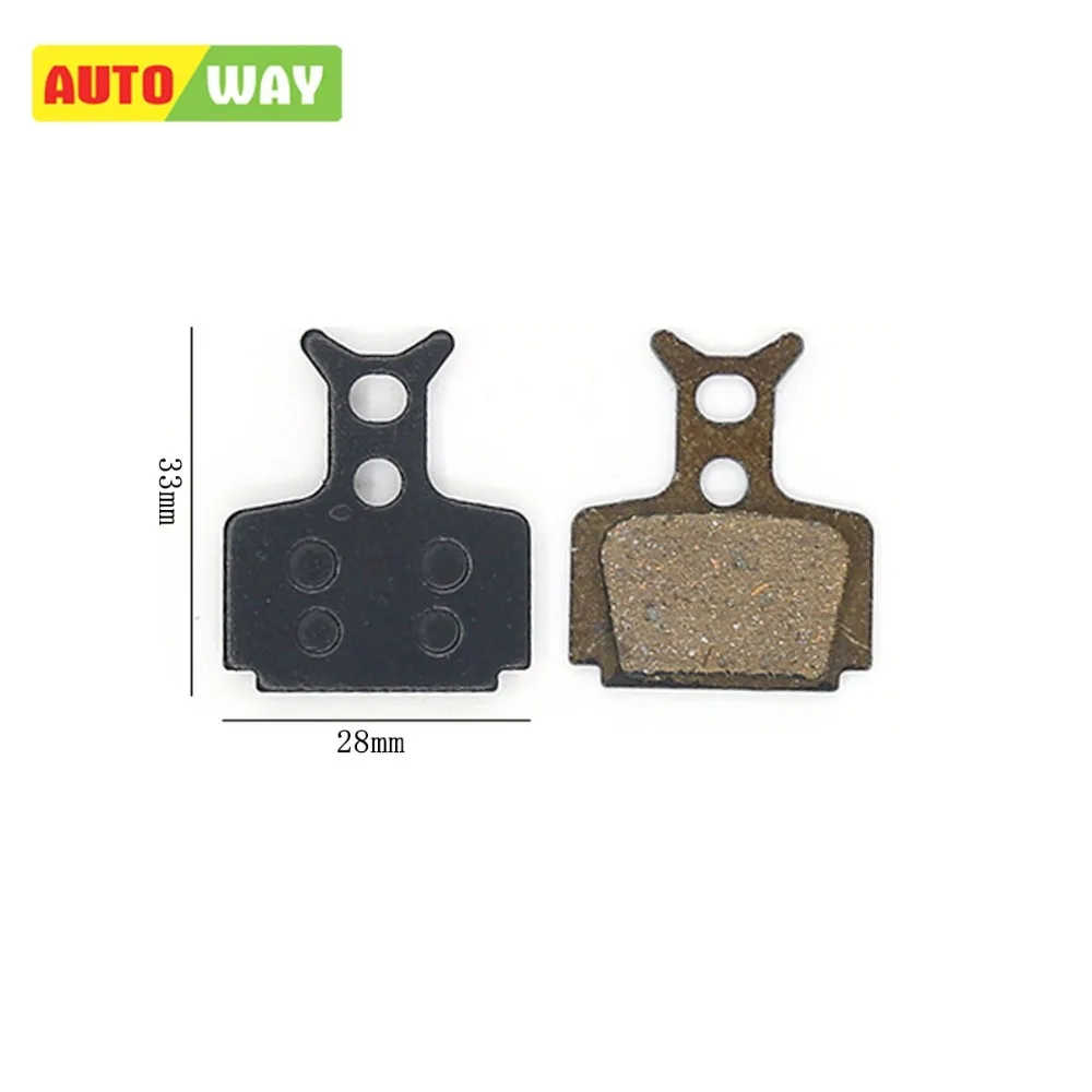 Дисковые Тормозные колодки для велосипеда Autoway Resin 2 пары | Спорт и развлечения