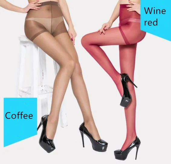 Wine red Shengrenmei сексуальные женские тонкие колготки Длинные чулки, колготки женские горячие летние эластичные Medias Колготки 16 видов цветов Прямая поставка - Цвет: Wine red