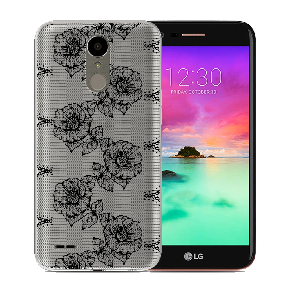 Красивые Окрашенные Кружева для LG G4 G5 G6 X Power 2 Screen Q6 Q8 K7 K4 K8 K10 2017 винтажные Чехлы Etui