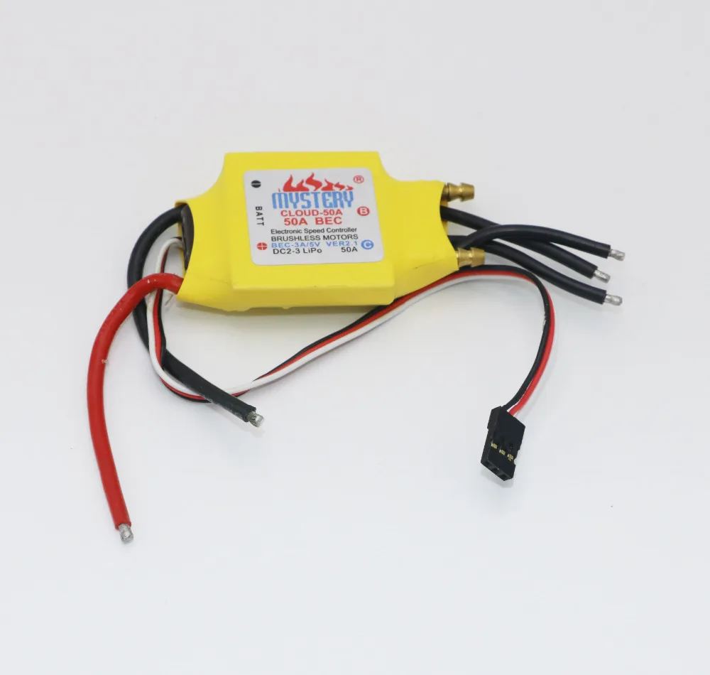 Зарегистрированная 1 шт. 2-7S 30A/50A/80A/100A/200A ESC 5 V/3A 5 V/5A UBEC Бесщеточный Регулятор скорости ESC для RC лодки UBEC 200A/S