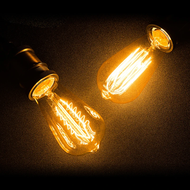 Retro Filament Lamp E27 E14 Edison Bulb 60W 40W 25W Bombilla AC240V Outdoor Decoration Lighting For Party Bar Restaurant Shop