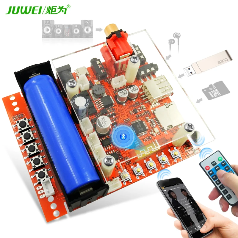 CSR беспроводной bluetooth приемник аудио Проекторы для домашнего кинотеатра USB