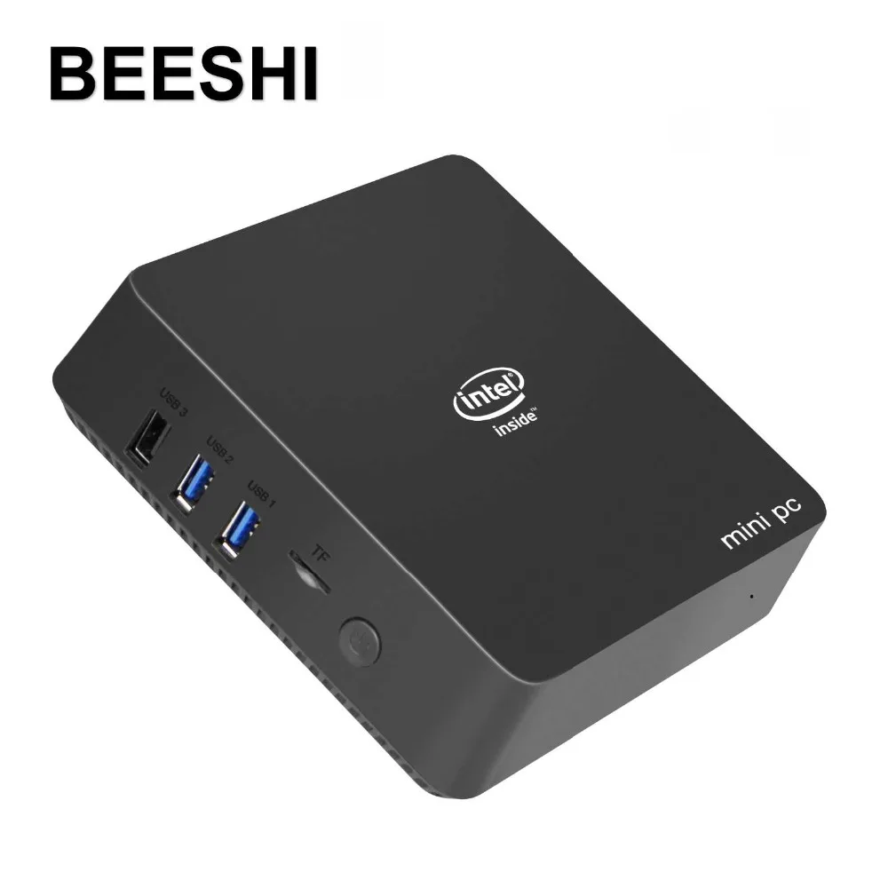 Мини-ТВ-приставка с Windows 10 чип J3455 64 бит 4 ГБ 2 4G двухдиапазонный Wi-Fi ТВ-бокс