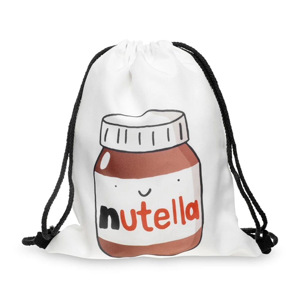 Модный мужской рюкзак с кожаным низом и модным принтом для путешествий Mochila Feminina, брендовая сумка на шнурке