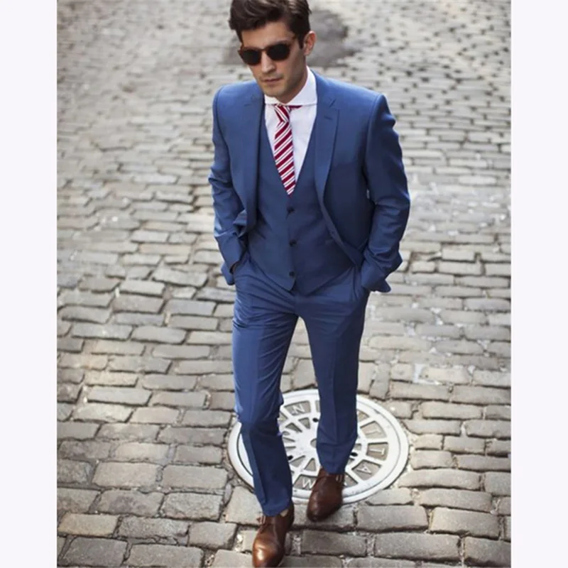 2017 мужские костюмы для жениха смокинг свадебной вечеринки приталенный деловой