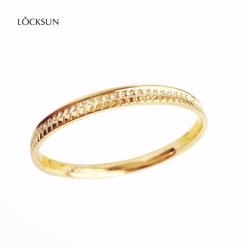 LOCKSUN Браслеты и браслеты для Для женщин модные Очаровательные золотой браслет с