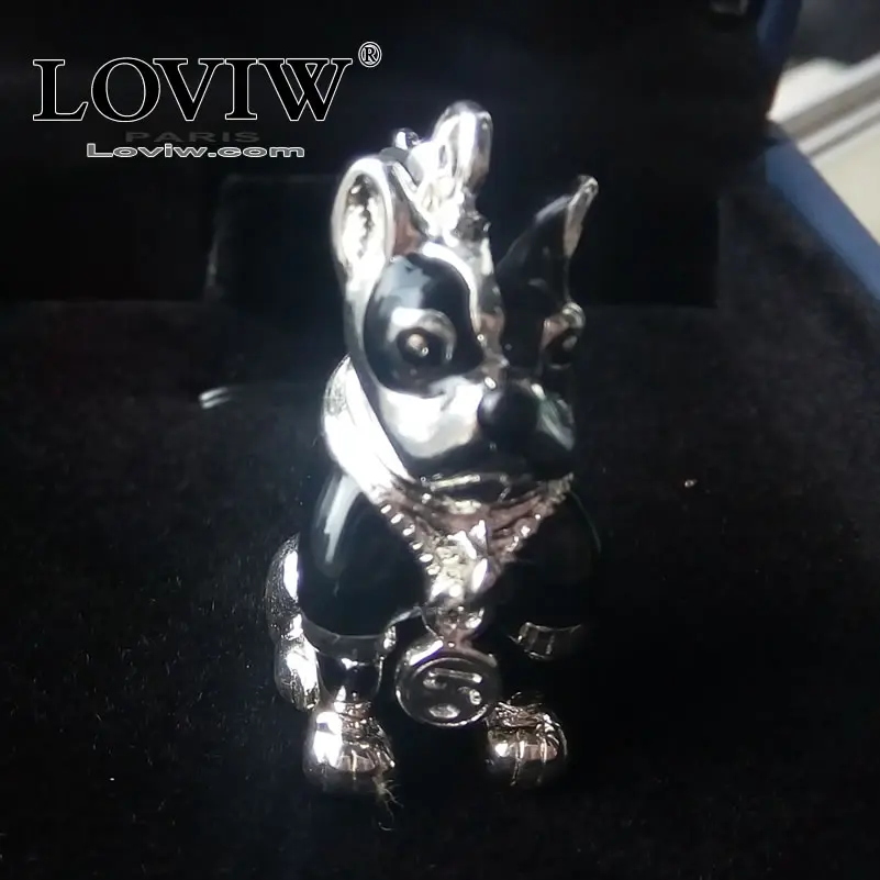 3D подвеска бульдог Собака для женщин и мужчин классический подарок Европейская