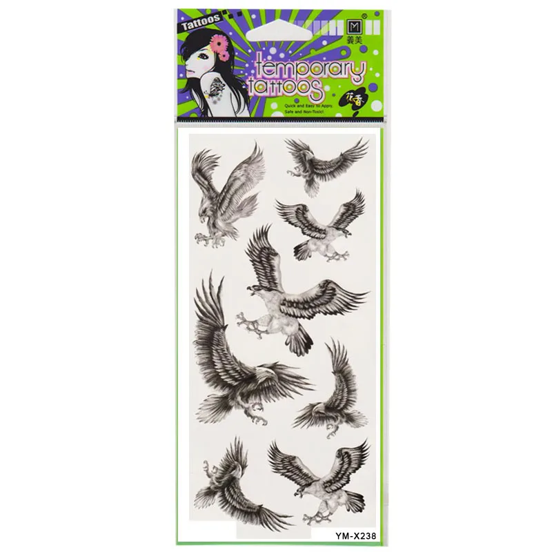 Disposable Tattoo Body painting tattoos men arm tattoo stickers waterproof chest X238 Harajuku | Красота и здоровье