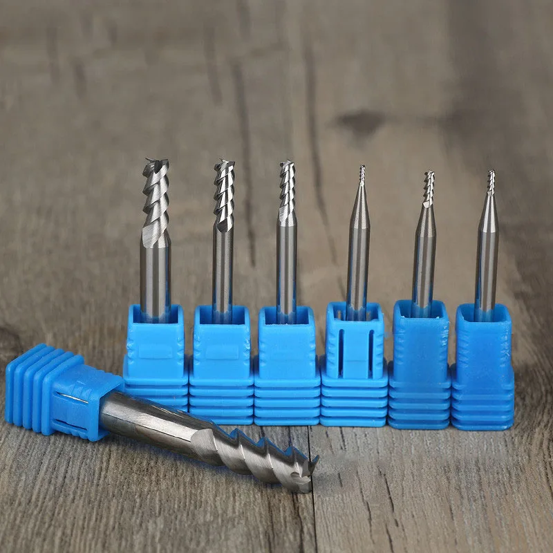 Сверло SHK 1/8 &quot3 175 4 6 8 10 мм 2 шт. сверло с ЧПУ 3 3f спиральная фреза торцевая Фрезерный