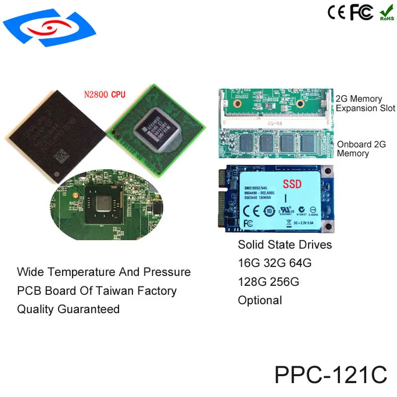 2019 новая версия 12 1 дюймов сенсорный экран все в одном ПК с Intel Двухъядерный