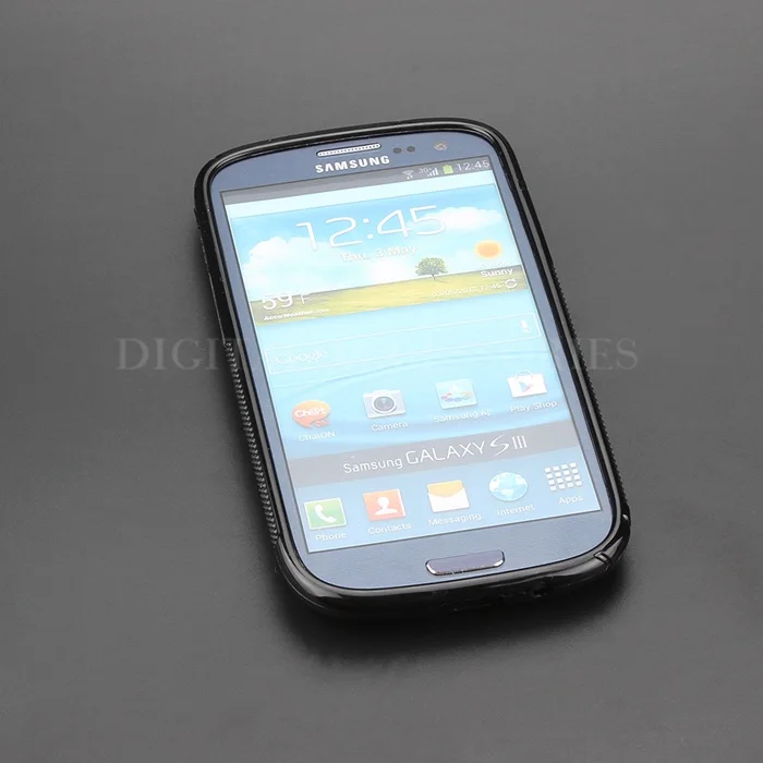 8 цветов S Line гелевый ТПУ тонкий мягкий Противоскользящий чехол-накладка для Samsung