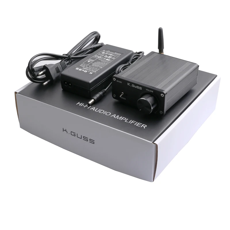 KGUSS AD100 Класс D TPA3116D2 NE5532P CSR8630 мини Hi-Fi усилитель звука Bluetooth 100 Вт * 2 | Электроника