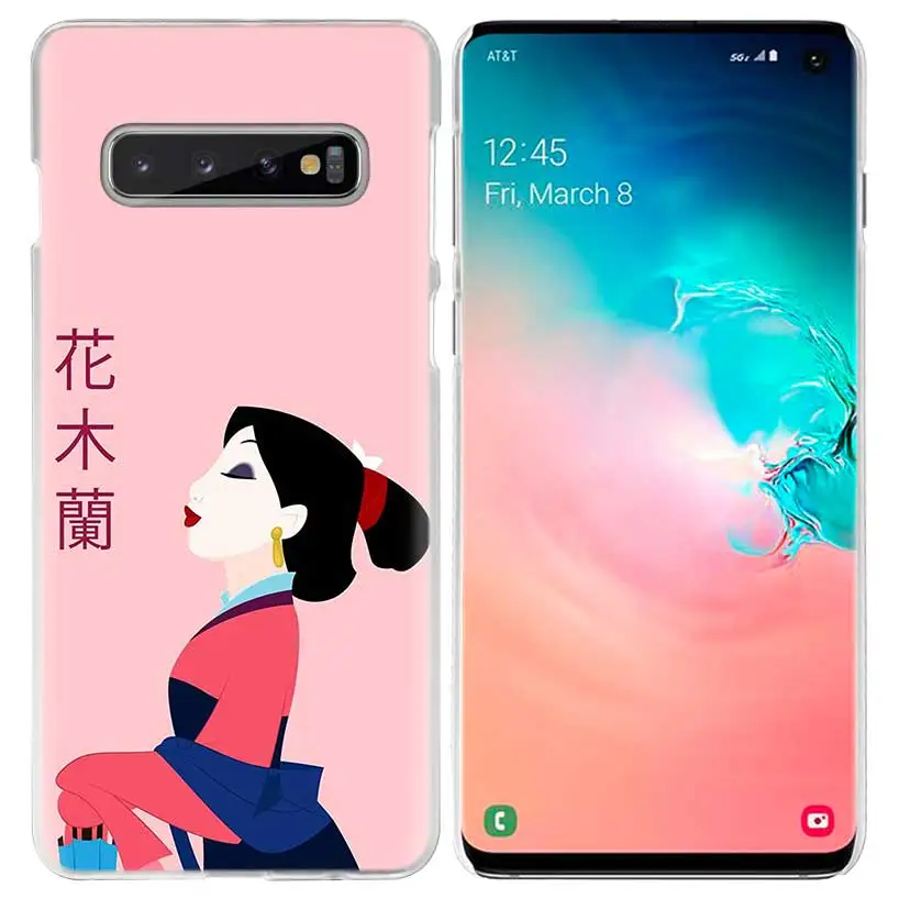 09 Мулан комиксов чехол для samsung Galaxy S10 5G S10e S9 S8 M30 M20 M10 J4 J6 плюс J8 Примечание 8 9 Ясно Жесткий чехол для телефона PC Coque - Цвет: 09